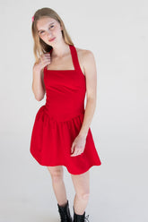 Halter Mini Dress