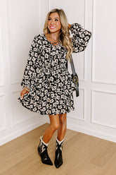 Endless Sophistication Floral Mini Dress