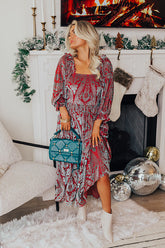Midnight Mantra Velvet Midi