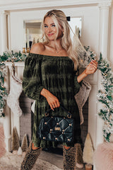 Waiting For You Velvet Dress