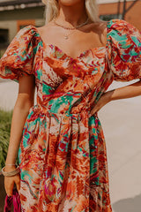 Feeling Posh Floral Midi
