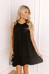 Evenfall Muse Mini Dress in Black