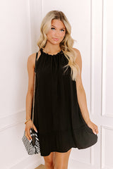 Evenfall Muse Mini Dress in Black