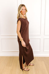 Manhattan Chic Maxi Dress