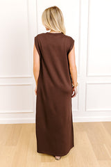 Manhattan Chic Maxi Dress