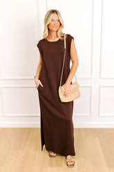 Manhattan Chic Maxi Dress