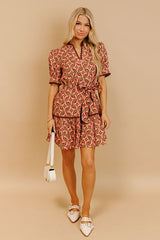 Fifth Avenue Stroll Mini Dress