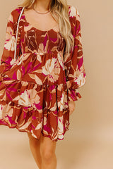 Meadow Melody Floral Mini Dress