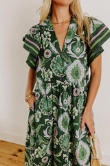 Charming Embrace Floral Midi Dress