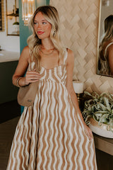 Sway To The Music Satin Midi Dress