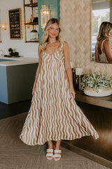 Sway To The Music Satin Midi Dress