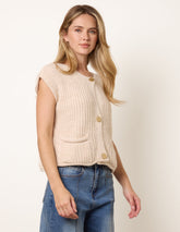 Two Pocket Knitted Waistcoat
