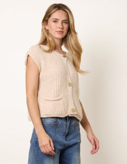 Two Pocket Knitted Waistcoat