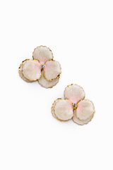 Pansy Stud Earrings