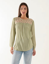 Embroidered Top