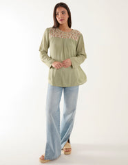 Embroidered Top