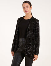 Sequin Waterfall Cardigan