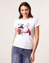 Printed Cat T-Shirt