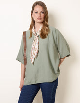 Scarf Viscose Top