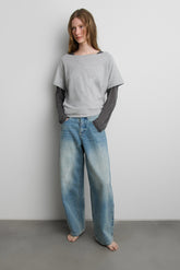 MID-RISE BAGGY JEAN