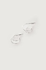 DOUBLE HOOP EARRINGS