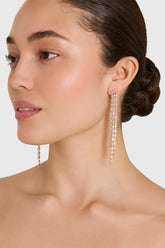 Fan Out Dangle Earrings