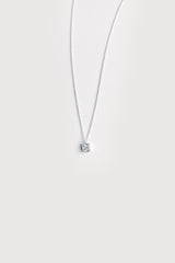 CABLE CHAIN NECKLACE WITH GEM