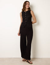 Wide Leg Trousers