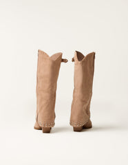 Stud Tall Cape Cowboy Boots