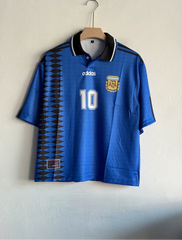 ARGENTINA 1994 AWAY KIT MESSI FIVESLEEVE POLO