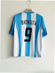 ARGENTINA 2002-03 HOME KIT BATISTUTA FIVESLEEVE