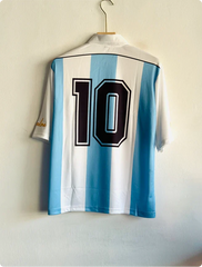 ARGENTINA VINTAGE KIT FIVESLEEVE POLO PRINTED WITH ZIP PREMIUM