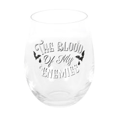 Blood Of My Enemies Stemless Wine Glass 🇬🇧