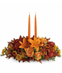 Burst of Autumn Centrepiece bloomexusa