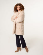 Faux Fur Long Coat
