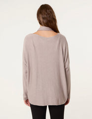 Scarf Cut And Sew 2in1 Jumper