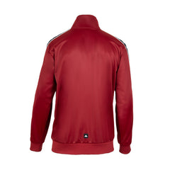 Chaqueta Full Zipper Men Burgundy Black White
