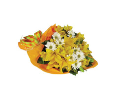 Cheery & Bright Hand Tied Bouquet bloomexusa