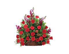 CLASSIC FIRESIDE SYMPATHY BASKET bloomexusa