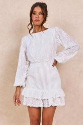 Heidi Mini Dress - White