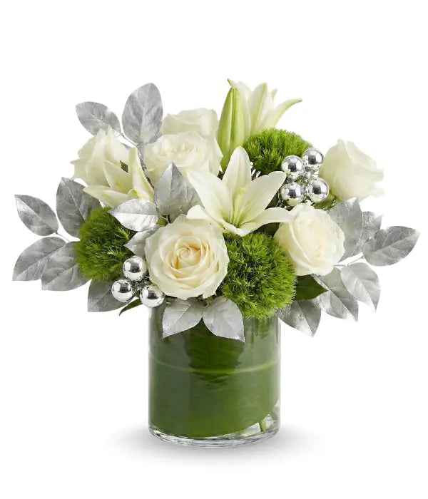 Holiday Lily & Roses bloomexusa