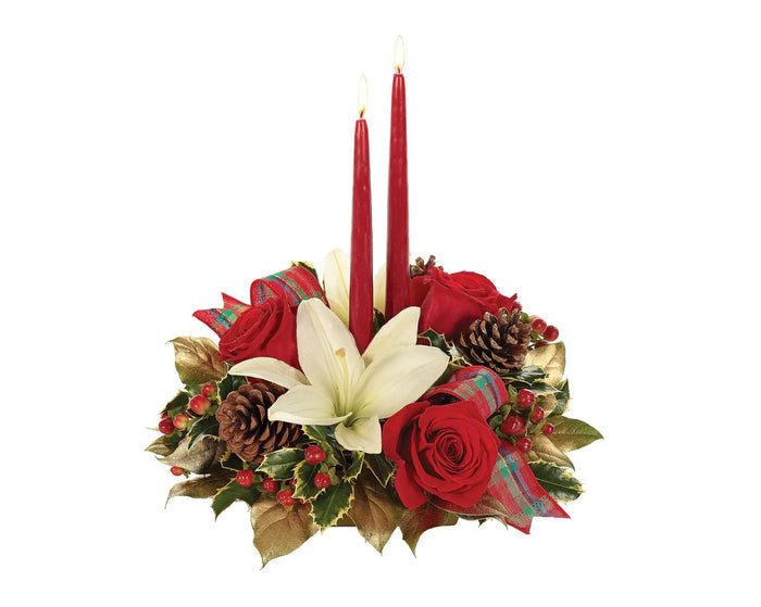 Home for the Holidays Centerpiece bloomexusa