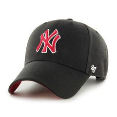 Jockey New York Yankees MVP Snapback Sure Shot Black