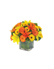 Lovely Lily & Rose Bouquet for Fall bloomexusa