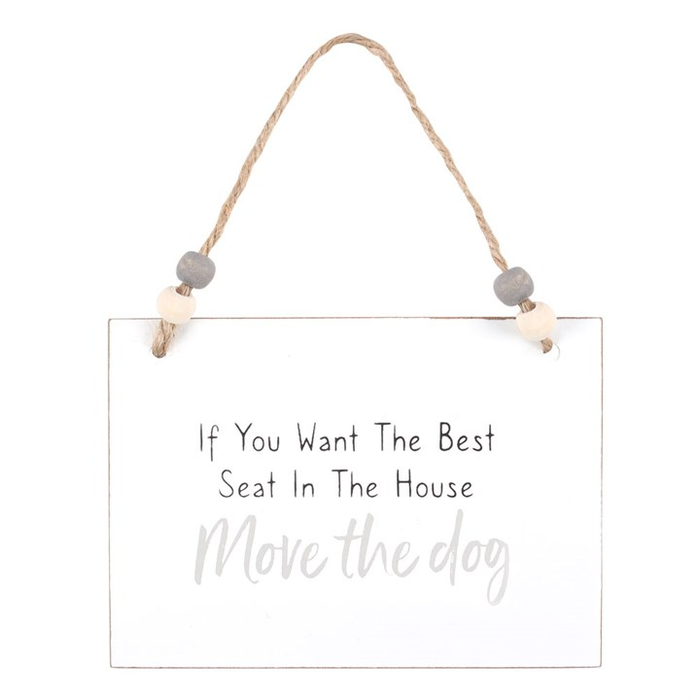 Move The Dog Hanging Sign 🇬🇧