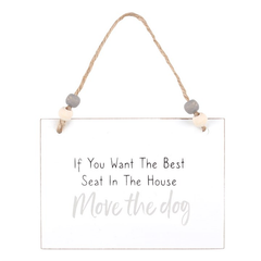 Move The Dog Hanging Sign 🇬🇧