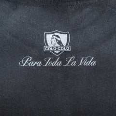 Polera Colo-Colo Urbano "Para Toda la Vida" Negro