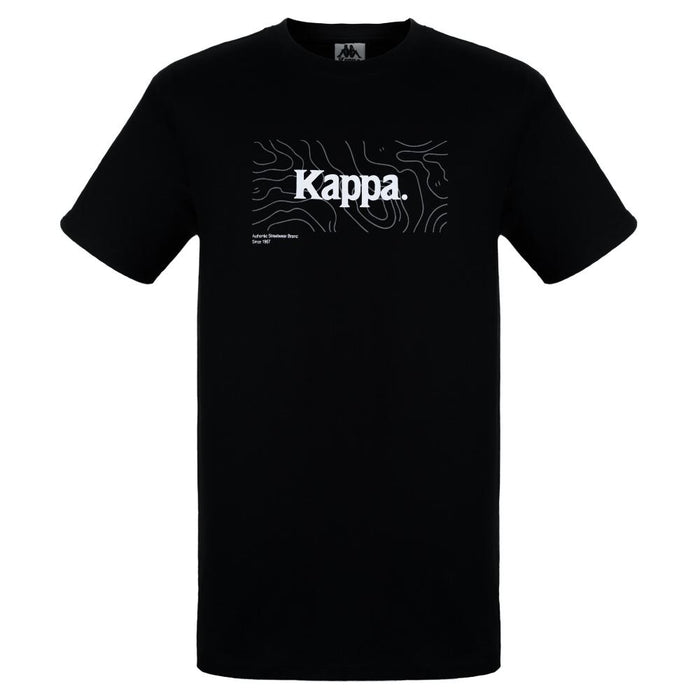 Polera Kappa Men Topographic Black