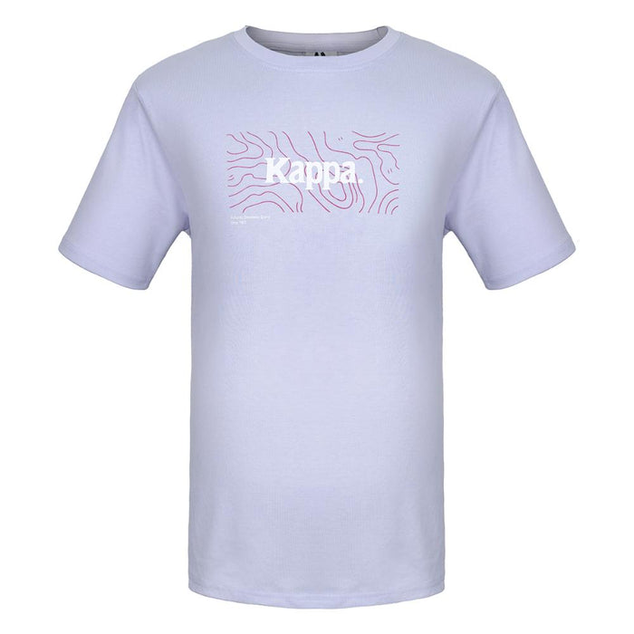 Polera Kappa Men Topographic Lilac