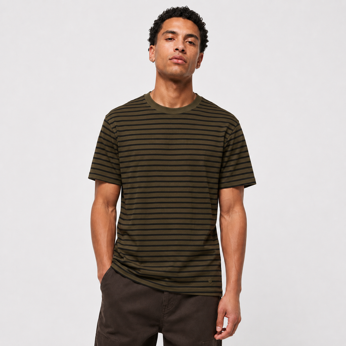 Polera Stance Premiere Green Stripes